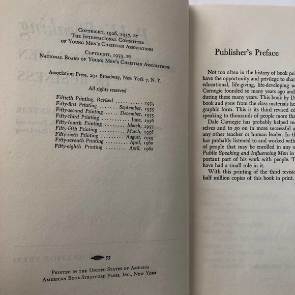 Public Speaking And Influencing Men In Business By Dale Carnegie - Picture 2 of 4